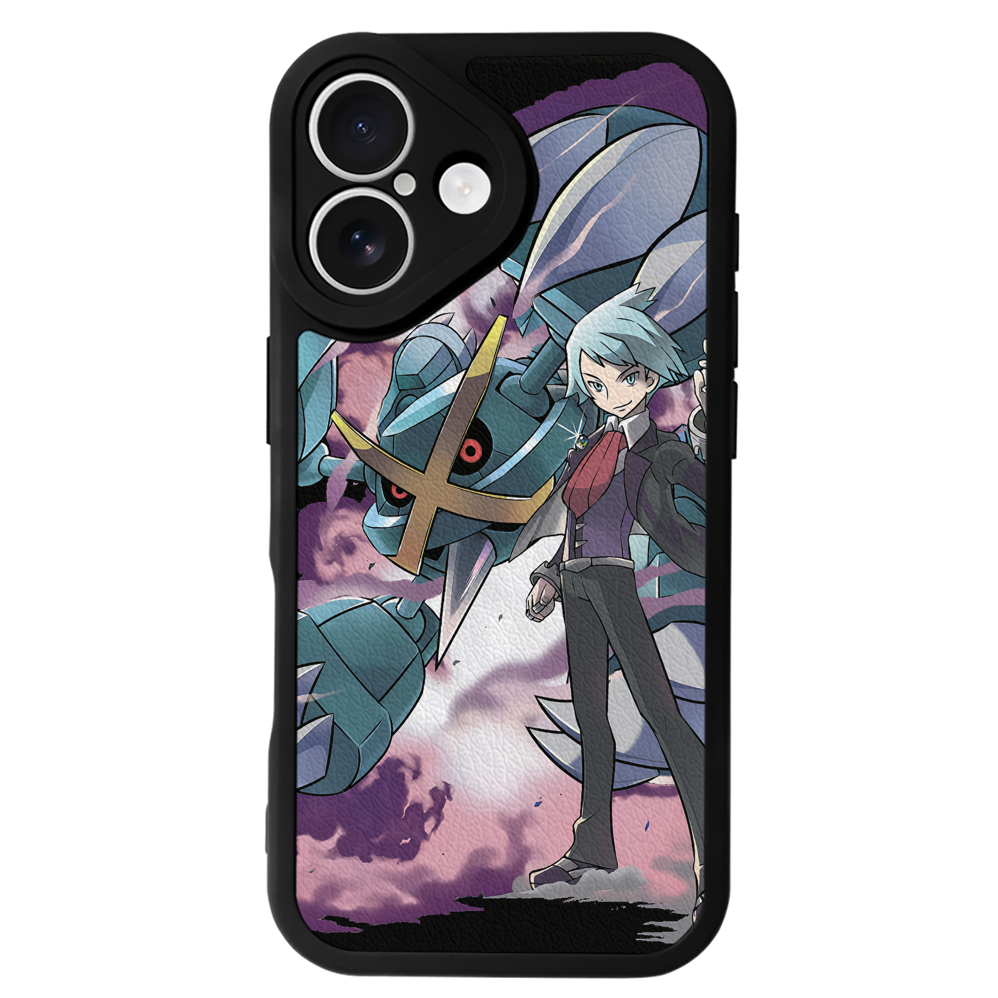 （画像用） ポケットモンスター Pokémon 【iPhone 16シリーズ対応】シリコンスマホケース（レザー調） 材質：シリコン